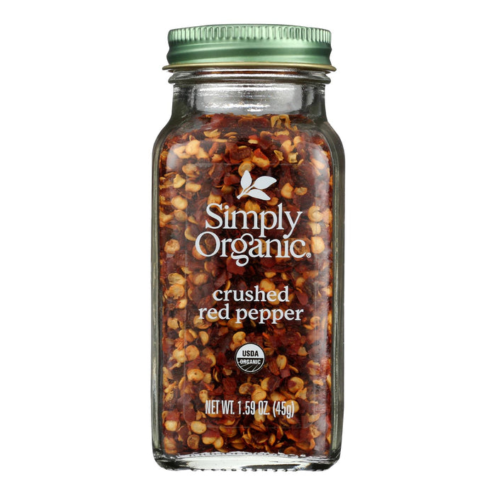 Simply Organic - Red Pepper Organic Crushed - Case Of 6 - 1.59 Ounces