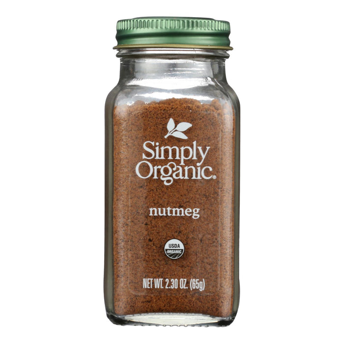 Simply Organic - Nutmeg Organic Ground - Case Of 6 - 2.3 Ounces