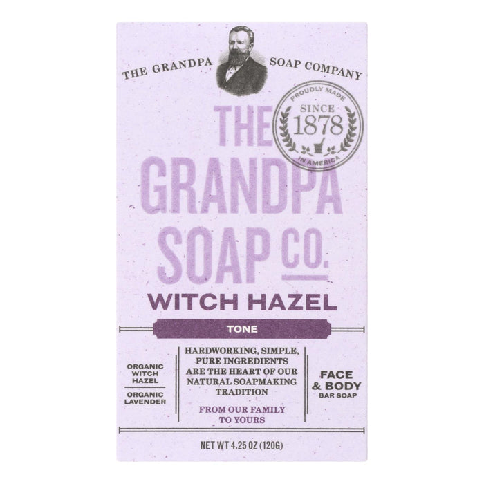 Grandpa Soap Soap - Witch Hazel -4.25 Oz