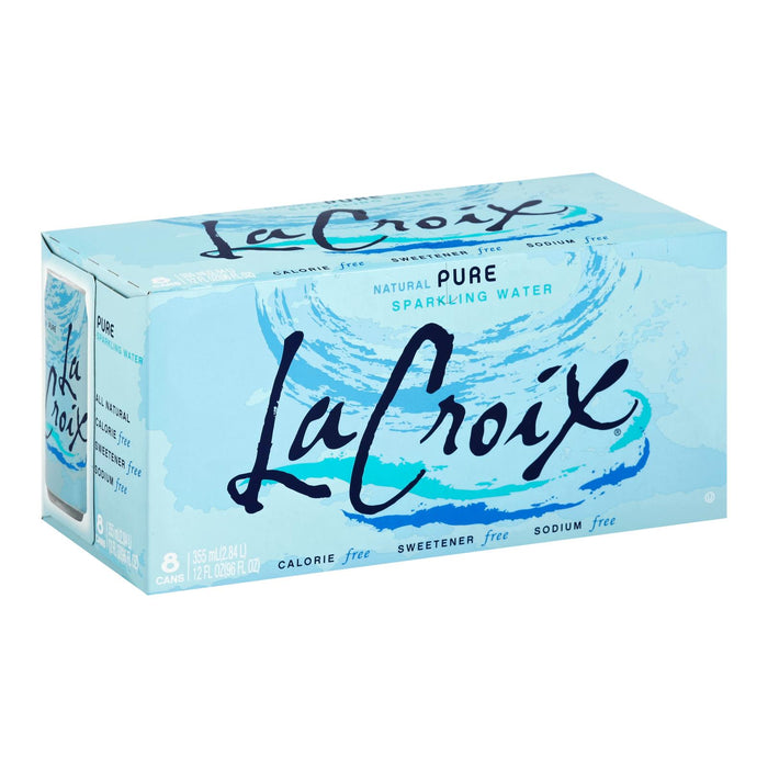 Lacroix Pure Sparkling Water -Case Of 3 - 12 Fl Oz.