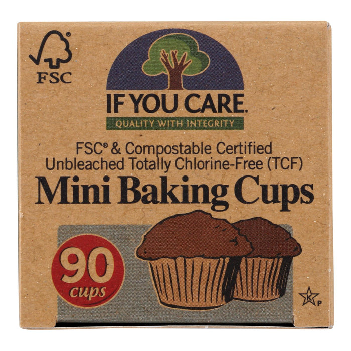 If You Care Baking Cups - Mini - Unbleached Totally Chlorine Free -90 Count