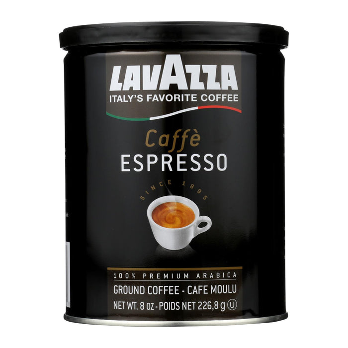 Lavazza Ground Coffee -Espresso Canned - Case Of 12 - 8 Oz