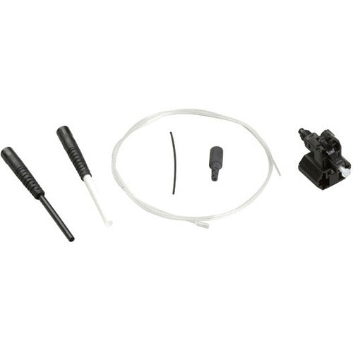 Black Box Pre-Polished Fiber Optic Connector, 50-Micron Multimode, LC, Black, 6-Pack