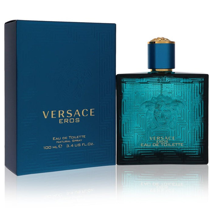 Versace Eros by Versace Eau De Toilette Spray for Men.