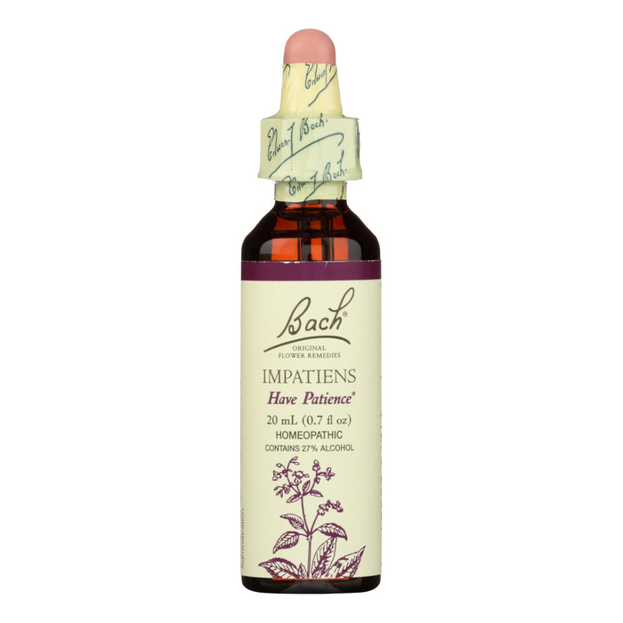 Bach Flower Remedies Essence Impatiens - 0.7 Fl Oz.