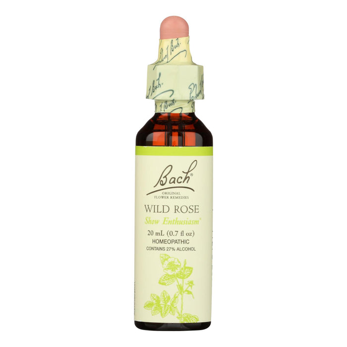 Bach Flower Remedies Essence Wild Rose - 0.7 Fl Oz.