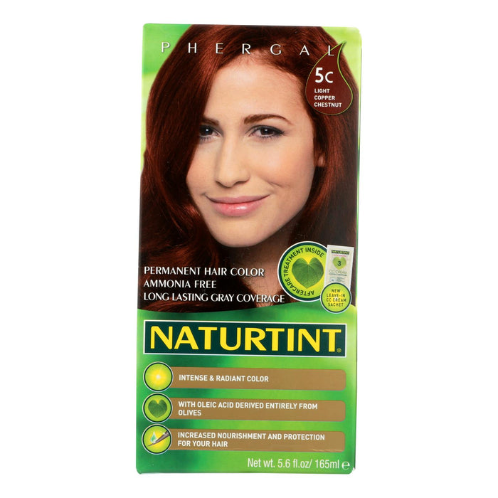 Naturtint Hair Color - Permanent - 5c - Light Copper Chestnut - 5.28 Oz.