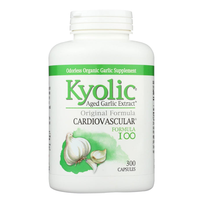 Kyolic - Aged Garlic Extract Cardiovascular Original Formula 100 - 300 Capsules.