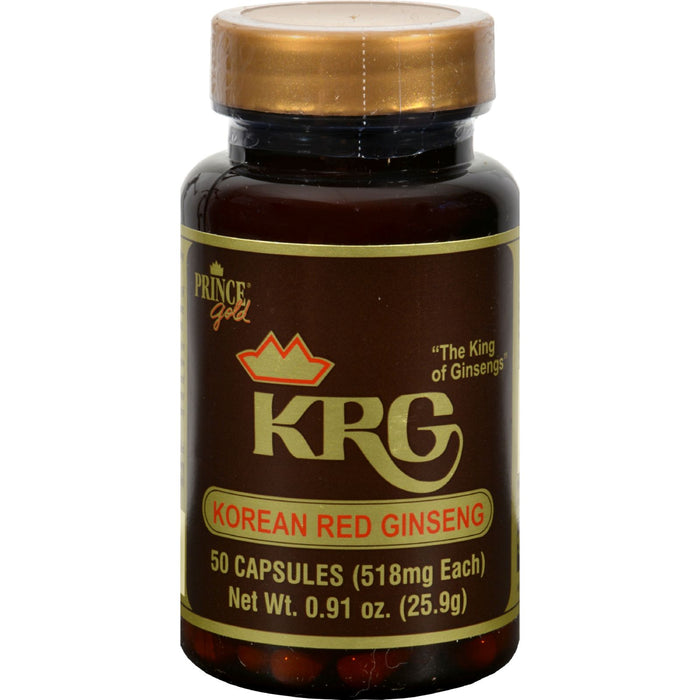 Prince Of Peace Korean Red Ginseng -50 Capsules