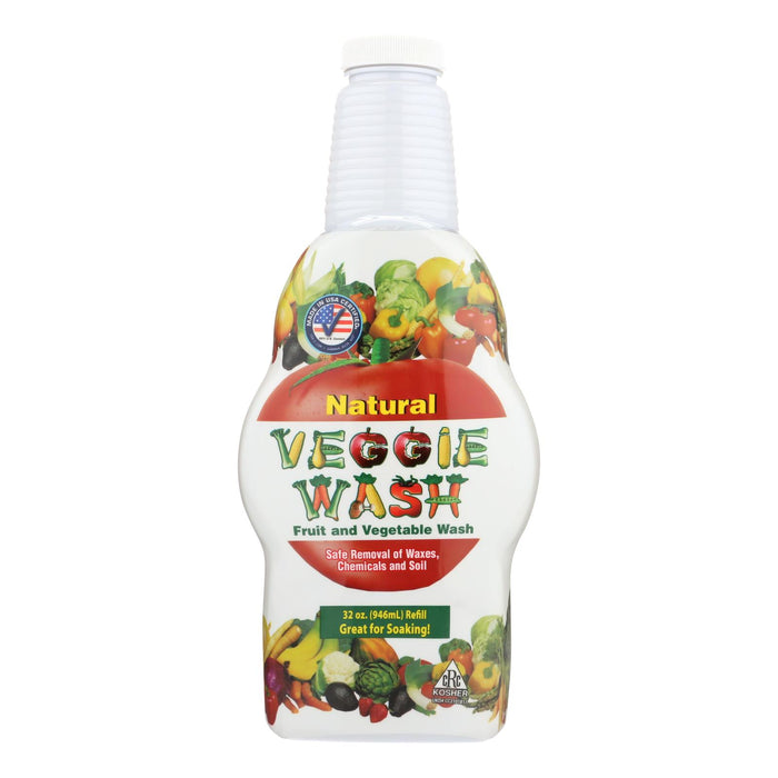 Citrus Magic All Natural Fruit And Vegetable Wash- Soaker Bottle - 32 Fl Oz