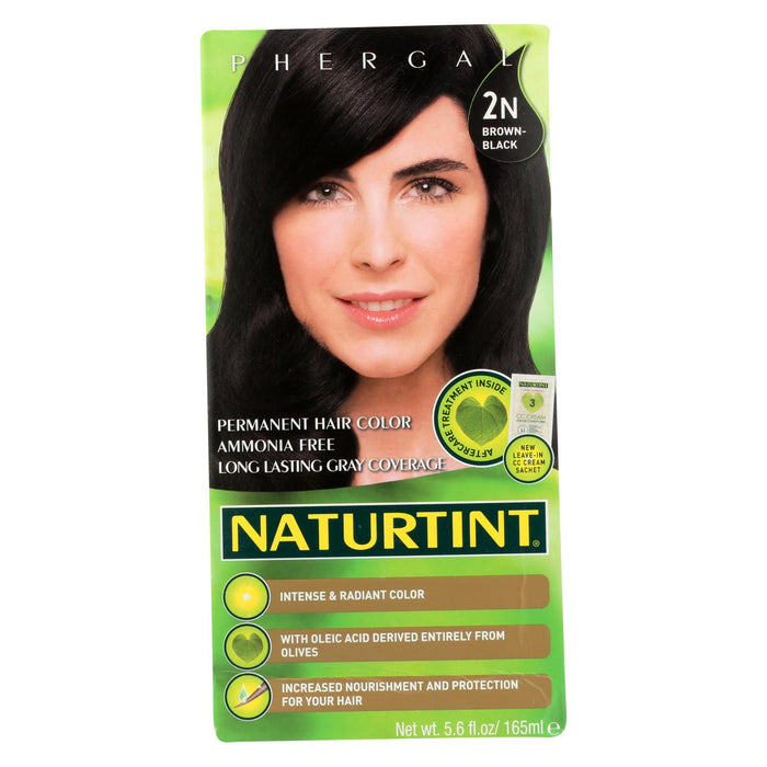 Naturtint Hair Color -Permanent - 2n - Brown Black - 5.28 Oz