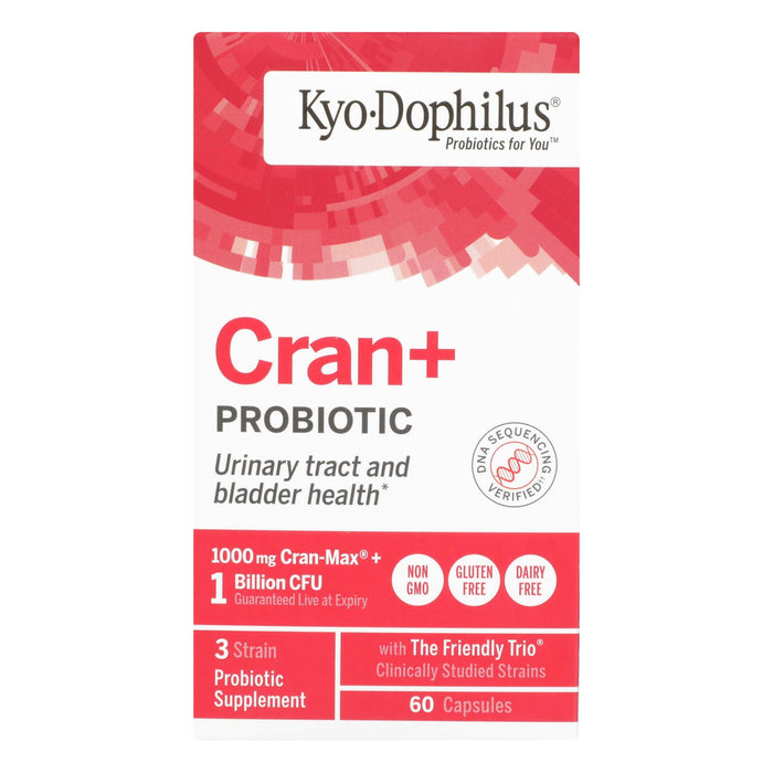 Kyolic - Cran Logic Cran-max Cranberry Extract Plus Probiotics - 60 Capsules.