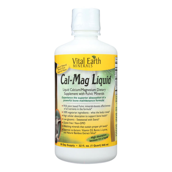 Vital Earth Minerals Cal-mag - Liquid - 32 Oz.