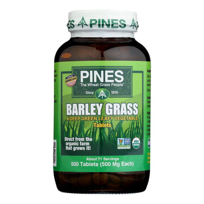 Pines International Barley Grass - 500 Mg - 500 Tablets