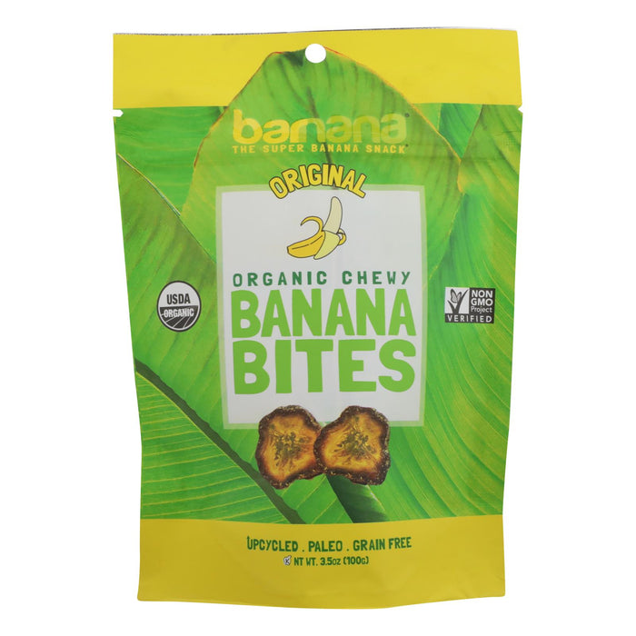Barnana Banana Bites - Organic - Original - 3.5 Oz - Case Of 12