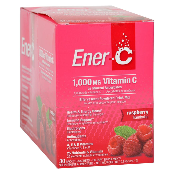 Ener-c Vitamin Drink Mix - Raspberry -1000 Mg - 30 Packets