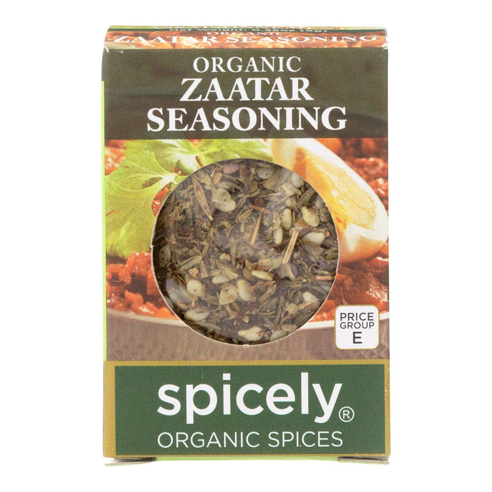 Spicely Organics - Organic Zaatar Seasoning - Case Of 6 - 0.35 Oz.