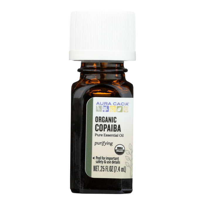 Aura Cacia - Essential Oil - Copaiba - Case Of 1 - .25 Fl Oz