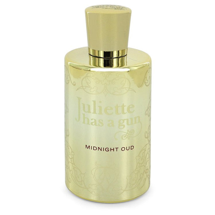 Midnight Oud by Juliette Has a Gun Eau De Parfum Spray 3.4 oz for Women.