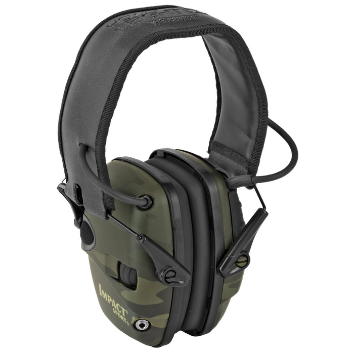H/l Impact Sport Elect Muff Od Green.