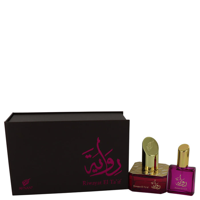 Riwayat El Ta'if by Afnan Eau De Parfum Spray + Free .67 oz Travel EDP Spray 1.7 oz for Women