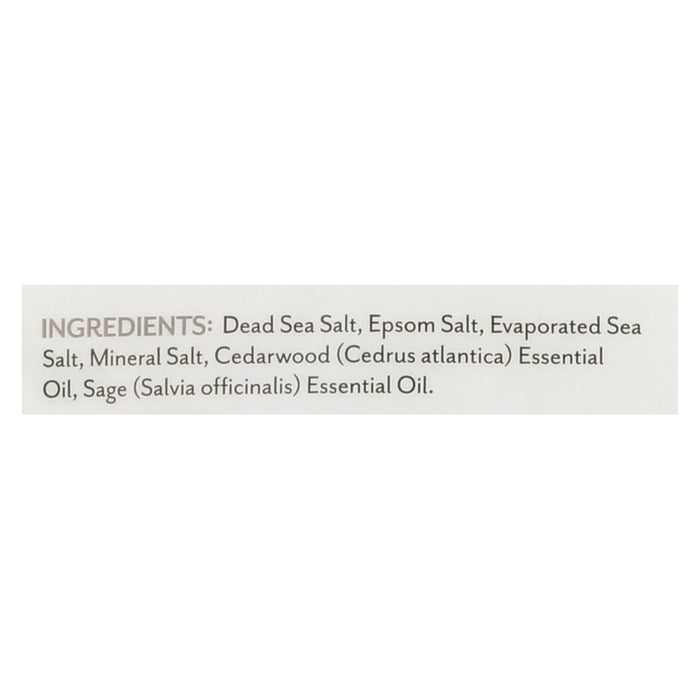 Soothing Touch Bath Salts -Cedar Sage - 32 Oz