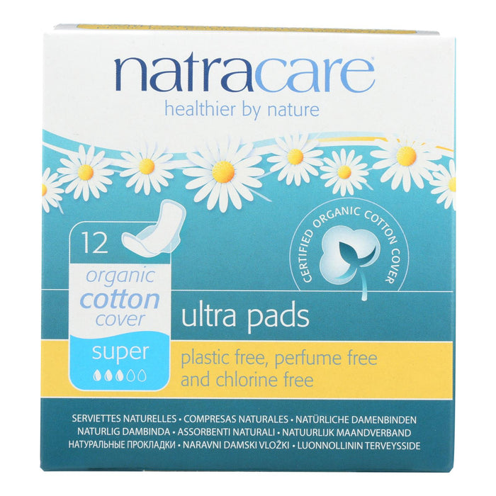 Natracare Organic & Natural Ultra Pads  - Case Of 12 - 12 Ct.