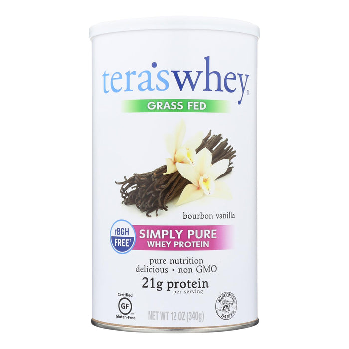 Teras Whey Protein Powder Whey - Bourbon Vanilla - 12 Oz.