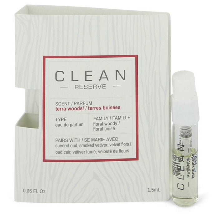 Clean Terra Woods Reserve Blend by Clean Vial (sample)  05 oz for Women