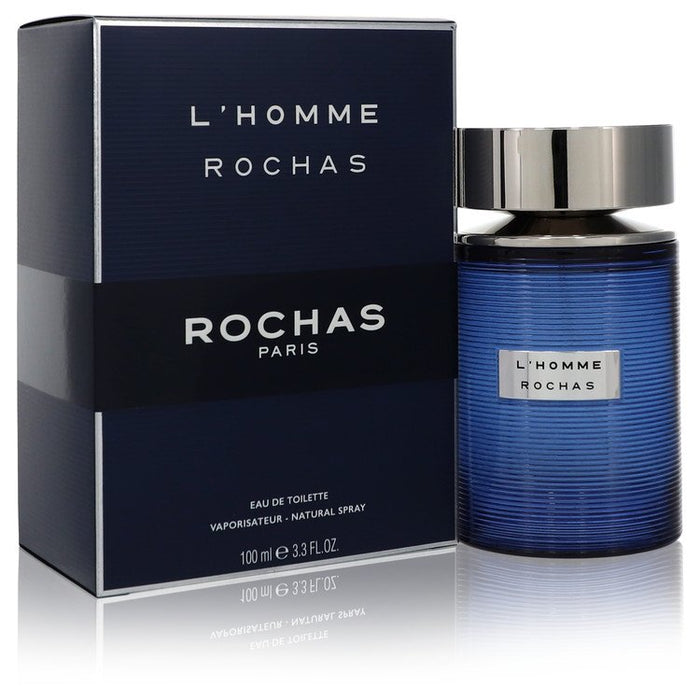 L'homme Rochas by Rochas Eau De Toilette Spray 3.3 oz for Men