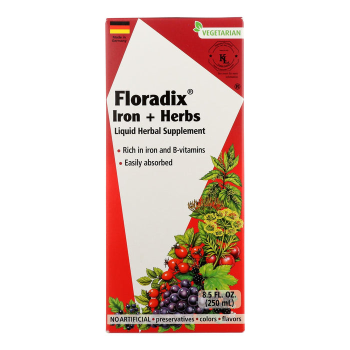 Floradix - Floradix Iron And Herbs - 1 Each 1-8.5 Fz