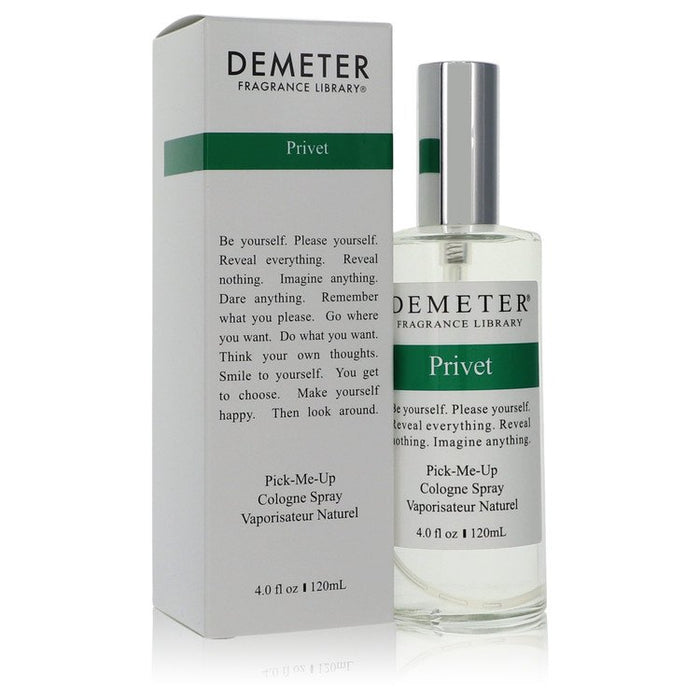 Demeter- Privet by Demeter Cologne Spray (Unisex) 4 oz for Men
