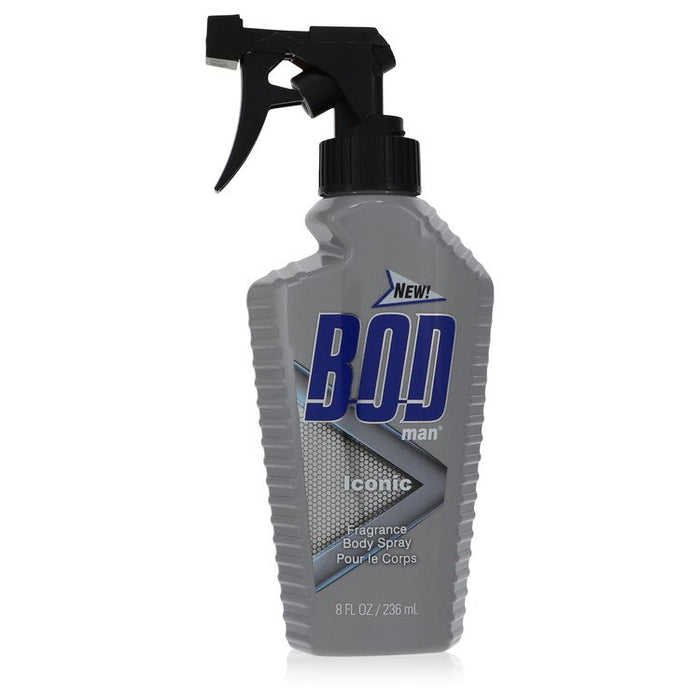 Bod Man-Iconic by Parfums De Coeur Body Spray 8 oz for Men