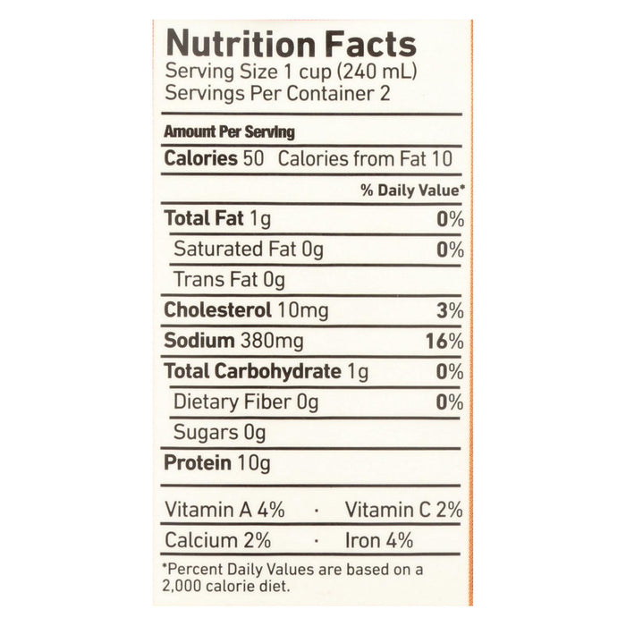 Kettle & Fire Mushroom Chicken Bone Broth  - Case Of 6 - 16.9 Oz.