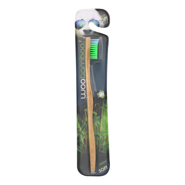 Woobamboo! Adult Soft Toothbrushes  - Case Of 6 - Ct.