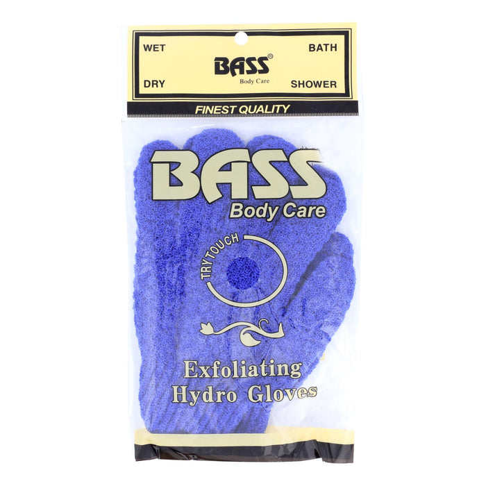 Bass Body Care Exfoliating Hydro Gloves  - 1 Each - Ct