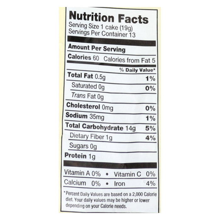 Lundberg Family Farms - Rice Cake Wild Ls - Case Of 6-8.5 Oz.