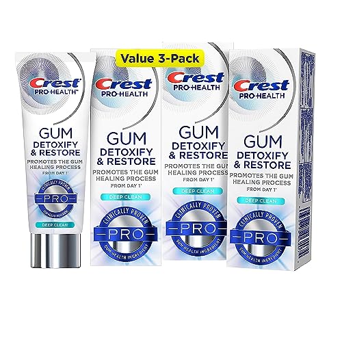 Crest Pro-Health Gum Detoxify and Restore Toothpaste - 3.5 oz (Pack of 3)