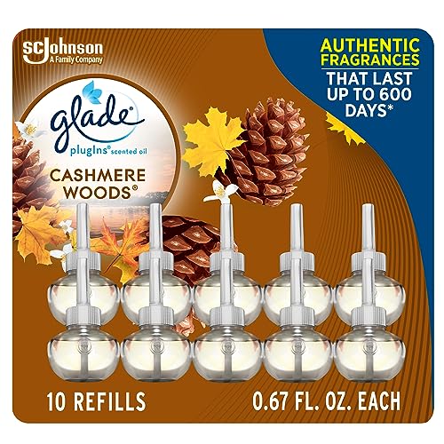 Glade PlugIns Refills: Cashmere Woods - Your Gateway to a Warm and Inviting Home