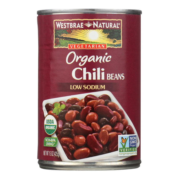 Westbrae Foods Organic Chili Beans - Case Of 12 - 15 Oz.