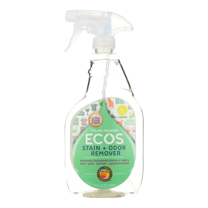 Earth Friendly Stain And Odor Remover Spray - Case Of 6 - 22 Fl Oz.