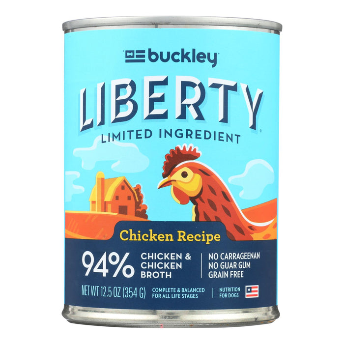 Buckley - Liberty Wet Food Chicken - Case Of 12 - 12.5 Oz.