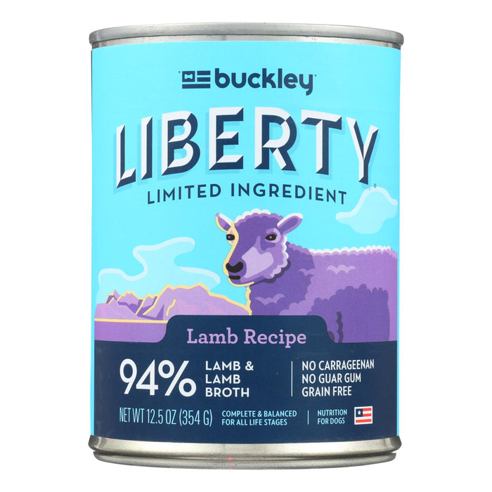 Buckley - Liberty We Food Lamb - Case Of 12 - 12.5 Oz.