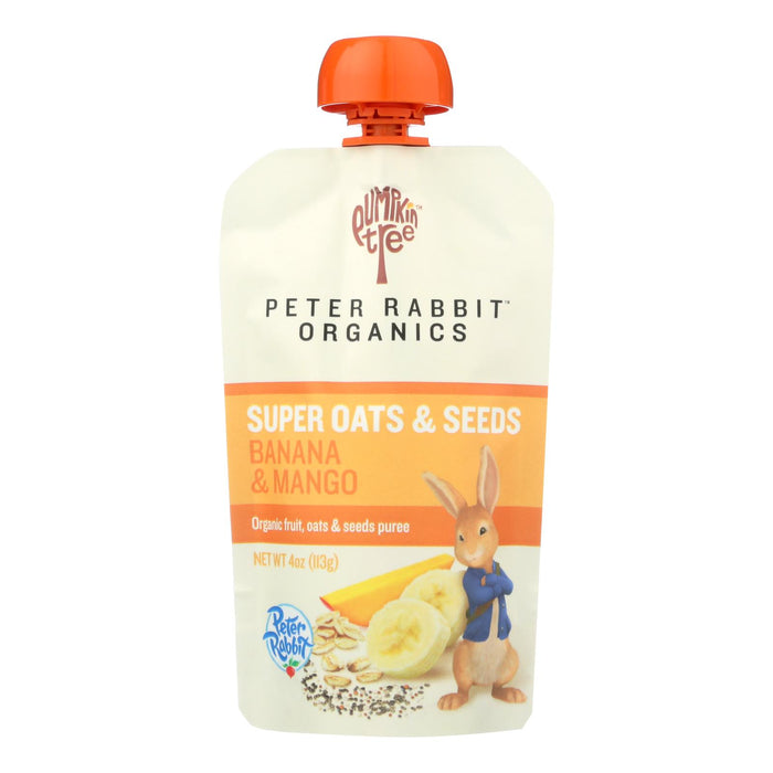 Peter Rabbit Organics - Oats&seeds Bana&mango - Case Of 10 - 4 Oz.