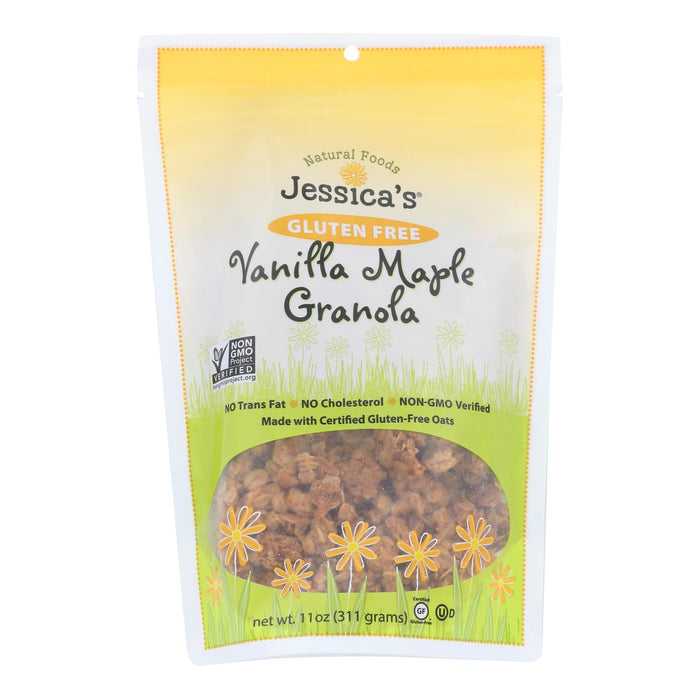 Jessica's Natural Foods Gluten Free Vanilla Maple Granola  - Case Of 12 - 11 Oz