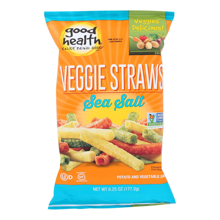 Good Health Sea Salt Veggie Straws  - Case Of 10 - 6.25 Oz.