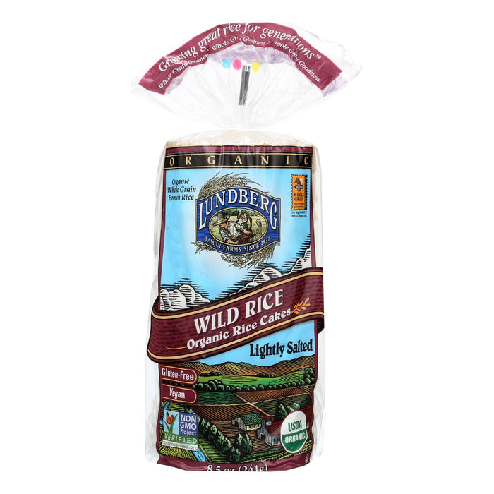 Lundberg Family Farms - Rice Cake Wild Ls - Case Of 6-8.5 Oz.