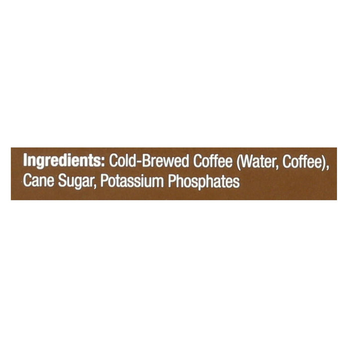 High Brew Coffee - Coffee Rtd Black & Bold Sugar Free - Case Of 6-4-8 Fz