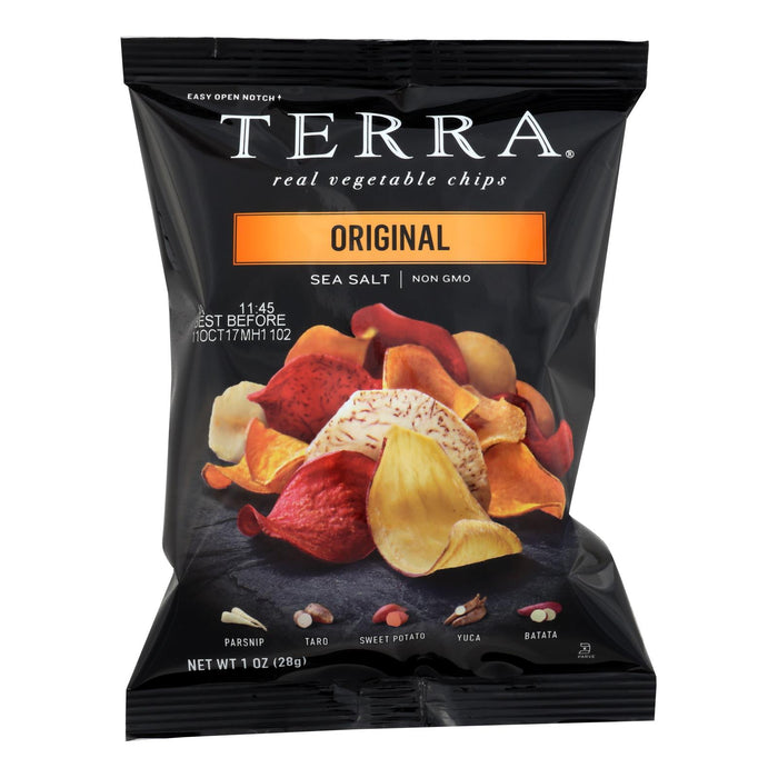 Terra Chips Exotic Vegetable Chips - Original -Case Of 24 - 1 Oz.