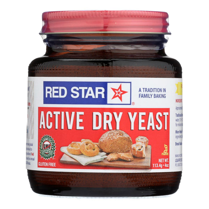 Red Star Nutritional Yeast Yeast - Active - Dry - Case Of 12 - 4 Oz